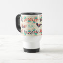 Search for bird travel mugs Floral