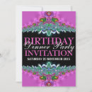 Search for girlfriend birthday invitations Pink