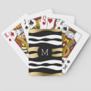 Search for zebra playing cards Stripes