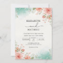 Search for blush and coral wedding invitations Botanical