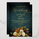 Recherche de turquoise noir mariage invitations Couple