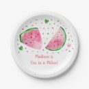 Search for watermelon plates Pink and green
