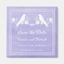 Search for purple save the date magnets Modern