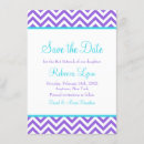 Search for purple and teal save the dates Unique