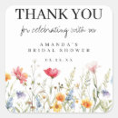 Search for bridal shower thank you stickers Whimsical