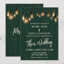 Search for light green wedding invitations Rustic