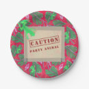 Search for tropical paper plates Jungle