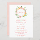 Recherche de blush pink mariage invitations Aquarelle