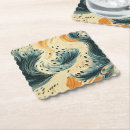 Recherche de peacock dessous de verres Abstrait