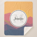 Recherche de nature couvertures plaids Montagnes