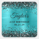 Search for black and turquoise stickers Girly