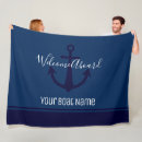 Search for welcome home blankets Boating