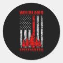Search for american firefighter stickers Red