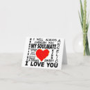 Search for soulmate cards I love you