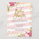 Recherche de pink gold baby shower invitations Au