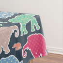 Search for elephant tablecloths Jungle animals