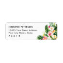 Search for luau labels Tropical baby shower