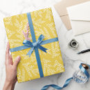 Recherche de jaune moutarde papier cadeau Motif