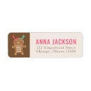 Search for gingerbread return address labels Festive baking
