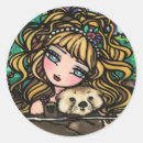 Search for fantasy fairy stickers Mermaid
