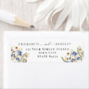 Search for periwinkle return address labels Boho
