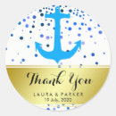 Search for confetti wedding stickers Blue