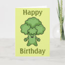 Search for broccoli birthday cards Vegetable
