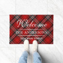 Search for address doormats Simple horizontal stripes