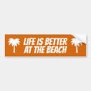 Search for beach life bumper stickers Tropical