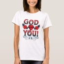 Search for god loves you tshirts Religious