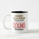 Search for music teaching mugs Appreciation