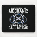 Search for mechanic dad mousepads Grandfather