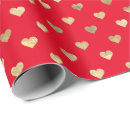 Search for red heart wrapping paper Pretty