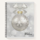 Search for christmas tree ornaments notebooks Snowflake