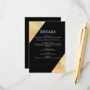 Search for gold foil enclosure cards Classy