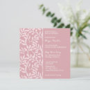 Recherche de soft bridal shower invitations Botanique