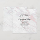 Search for marble engagement party invitations Grey