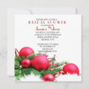 Recherche de christmas bridal shower invitations Rouge