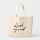 Search for bride squad tote bags Script