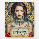 Recherche de belle femme tapis souris Vintage