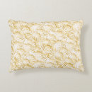 Search for leaf pillows Gold