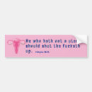 Search for uterus bumper stickers Feminist