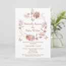 Recherche de wreath baby shower invitations Rose