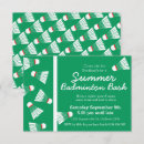 Search for badminton invitations Party
