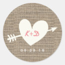 Search for arrow wedding stickers Vintage