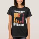 Search for i love my dachshund tshirts Wiener