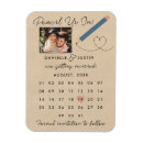 Search for calendar save the date magnets Pencil us in