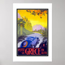 Recherche de la grèce posters Voyage vintage