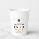 Search for graduation paper cups Elegant