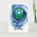 Search for funny alien cartoon cards Space